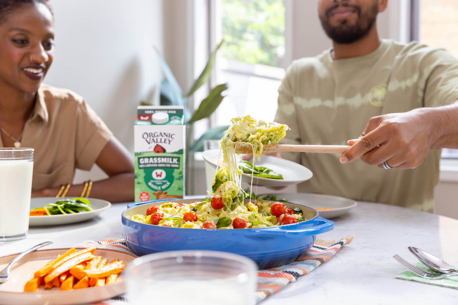 Salad course, Grassmilk