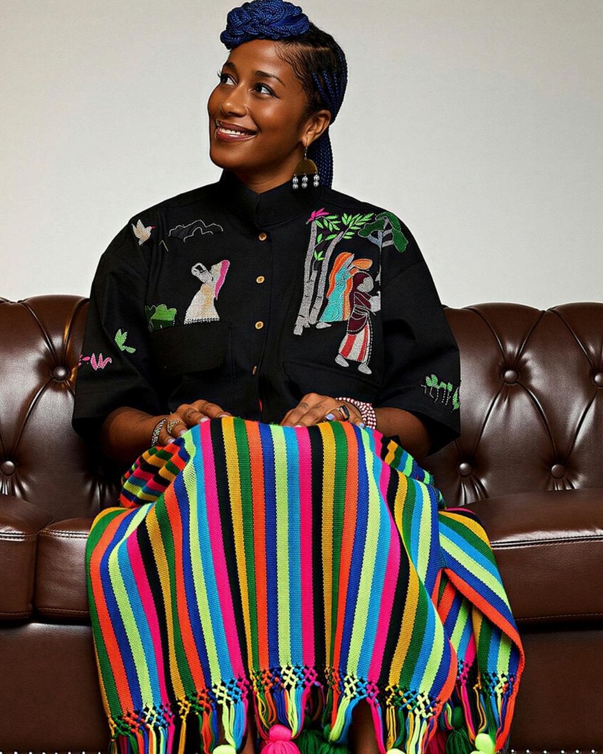 Aja Monèt, portrait for the Chicago News Weekly VIBES package